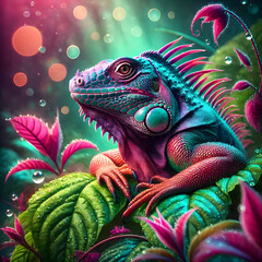 Obraz premium Panther chameleon