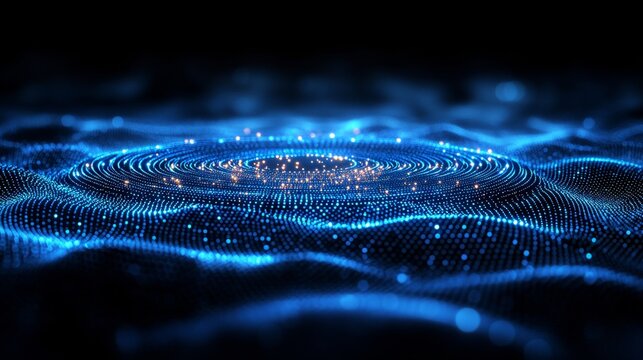 Blue particle fluctuation