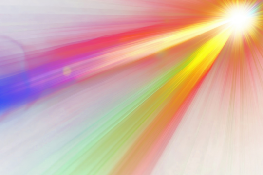 PNG White Light Effect light rainbow effect.