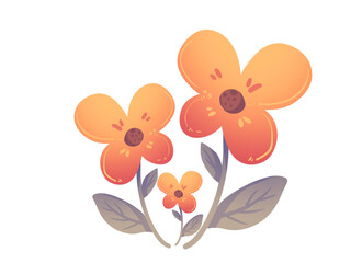 Spring Awakening with Blooming Flowers and Vibrant Colors on a Sunny Day