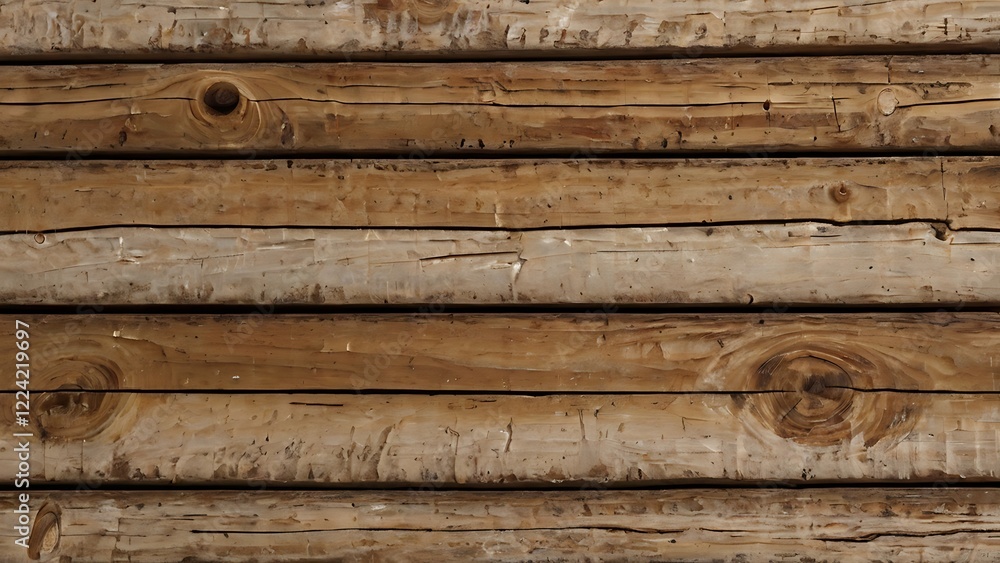 Poster abstract background showcasing a wooden surface with a rustic style consists of horizontal planks of