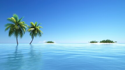 Tranquil Tropical Island Paradise