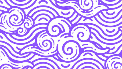 Celestial Drift A Harmonious and Dreamlike Abstract Background Illustrating the Gentle Motion of Wind, Clouds, Ocean Waves, and the Infinite Flow of Air and Water