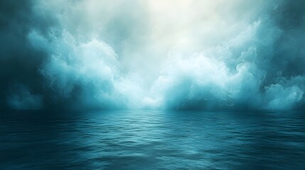 A gradient blending teal into muted turquoise.