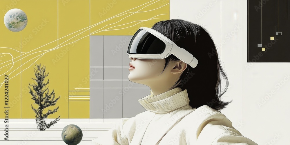 Poster exploring the future: the intersection of virtual reality and digital innovation