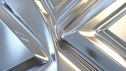 Obraz premium Chrome Surface Design