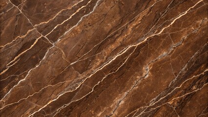 Abstract Grunge Background of Brown Stone with Veins and Striations for Creative Use