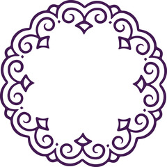 Beautiful flower art and mandala vector design