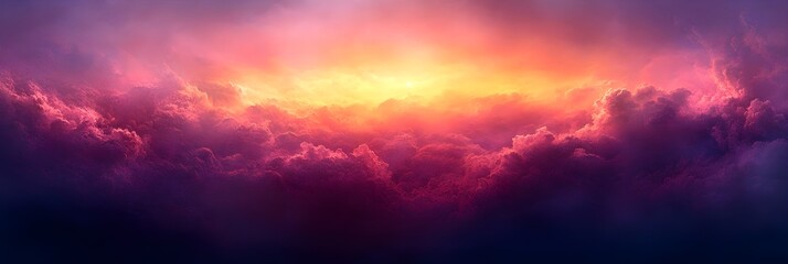 Fototapeta premium A gradient of dusty mauve blending into warm amber.