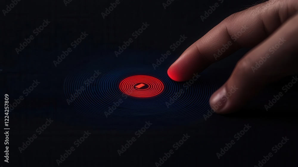 Aufkleber password management biometric authentication security. multi-factor authentication mfa with biometri