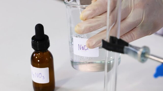 Lead Nitrate and Potassium Iodide Reaction