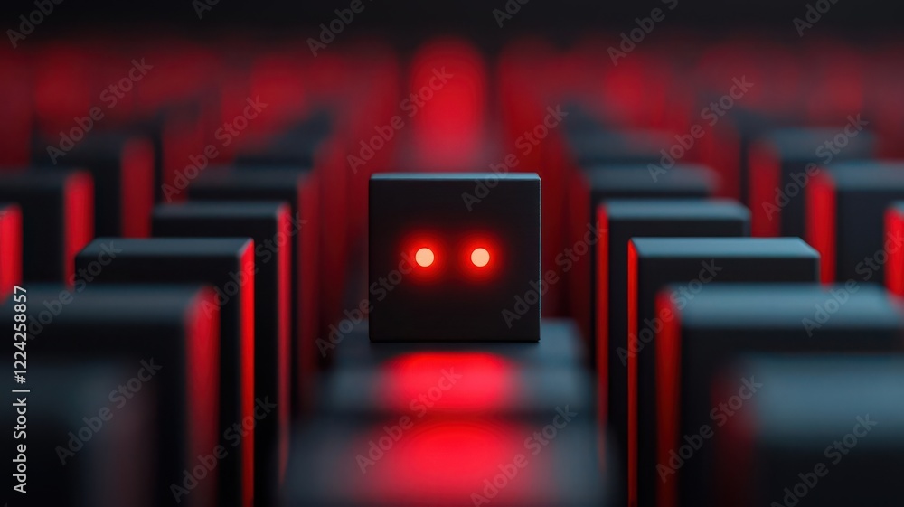 Poster autonomous delivery package tracking technology. ai-enhanced loss prevention systems, detecting anom