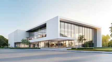 Modern Office Building Exterior