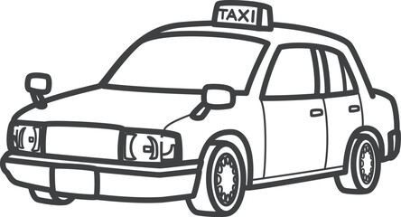 タクシー（セダン） © tam