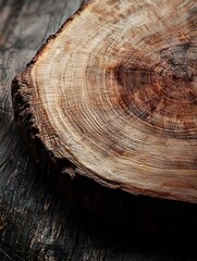 Photo of a Rustic Wooden Serving Board