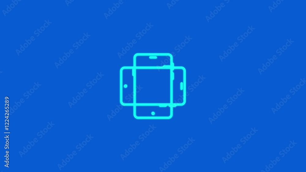 Poster please rotate your phone to landscape 90 rotation for better experience. phone rotation animation.