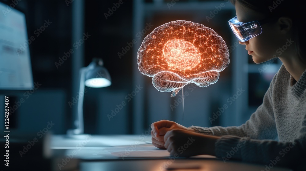 Aufkleber exploring the interface between technology and human cognition