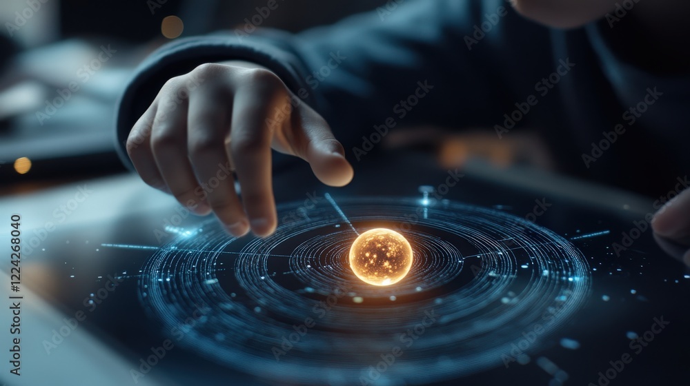Poster Interactive Exploration of Quantum Physics and Atomic Structures