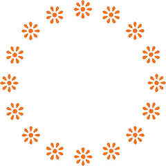 Obraz premium Beautiful flower art and mandala vector design