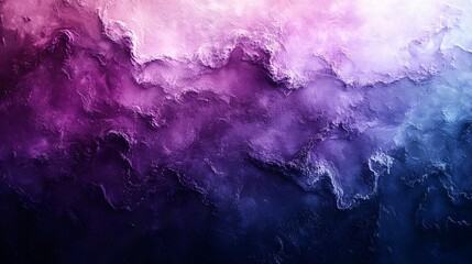 Obraz premium A gradient of moonlit white fading into cosmic violet.
