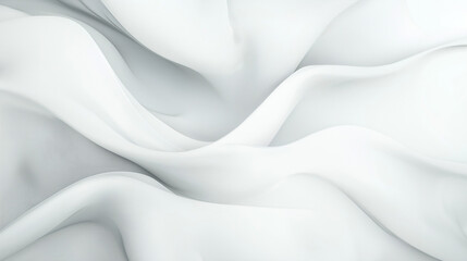 Obraz premium White abstract background with lines and curves. White background for design, wallpaper, or texture of a white wall with space for text. Abstract painting with brush strokes. Light gray wallpaper. 