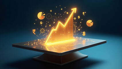 Digital Economy and Indian Union Budget 2025 Concept