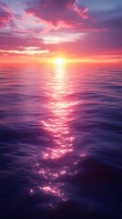 Obraz premium A gradient of soft lavender blending into peachy orange.