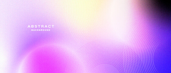 Gradient abstract background with circular line patterns. Vector illustration.
