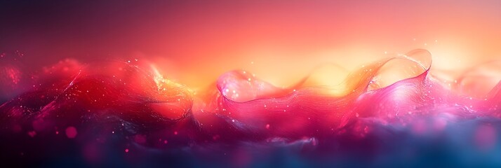 Fototapeta premium A gradient of vibrant teal transitioning into maroon.