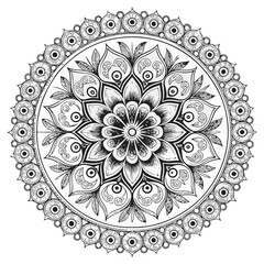 The image shows a symmetrical circula mandala8