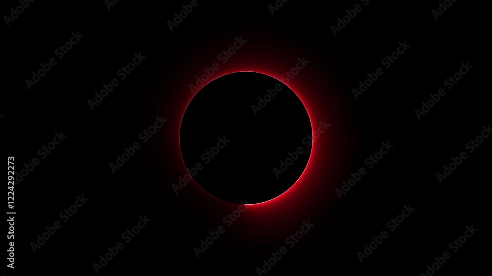 Poster circle loading icon animation background 4k video. glowing neon circle .