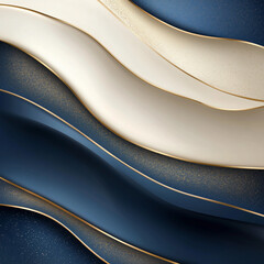 Abstract glitter luxury background, generative AI illustration