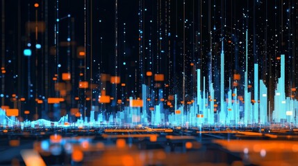 Analyze trends with innovative graph designs and professional data representation.