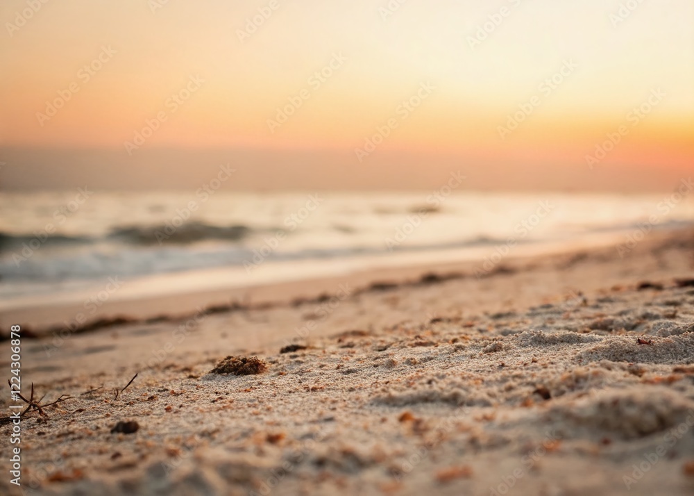 Poster abstract apricot sand gradient background - blurred texture for design