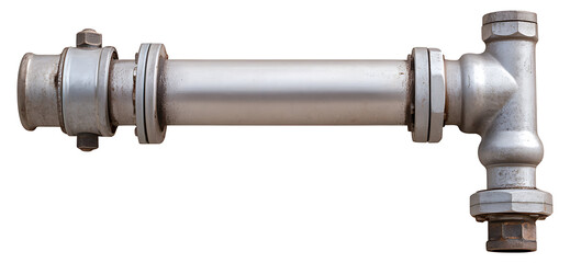 Industrial metal pipe fitting, plumbing, pipeline, connection