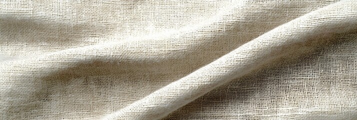 A light fabric weave texture in muted cream.