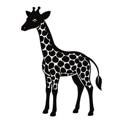 Obraz premium giraffe vector illustration