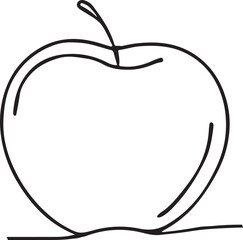 illustration of an apple