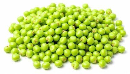 Fresh Green Peas Pile Bulk Organic Food
