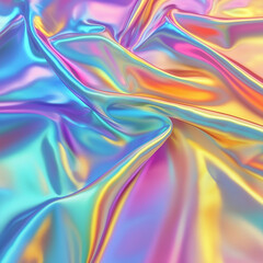 Fototapeta premium abstract background with waves, generative AI illustration