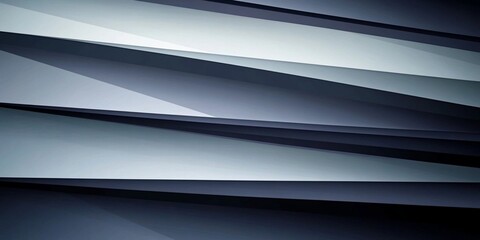 Fototapeta premium Abstract Geometric Grey Blue Diagonal Stripes Modern Background Design Illustration art dark card style lines