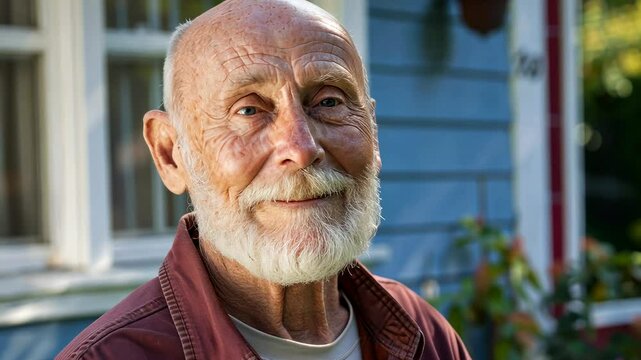 The Elderly Man in Portrait
