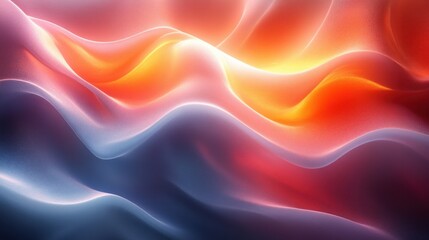 Obraz premium Minimalist Abstract Artwork Sleek Lines Luminous Effect Digital Art Background Design