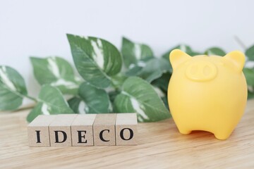 iDeCo 豚の貯金箱