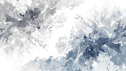 water drops on the water