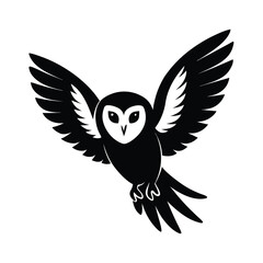 bird of prey vector illustration