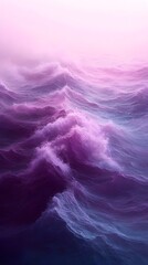Fototapeta premium A minimalist gradient blending light mauve into soft lavender.