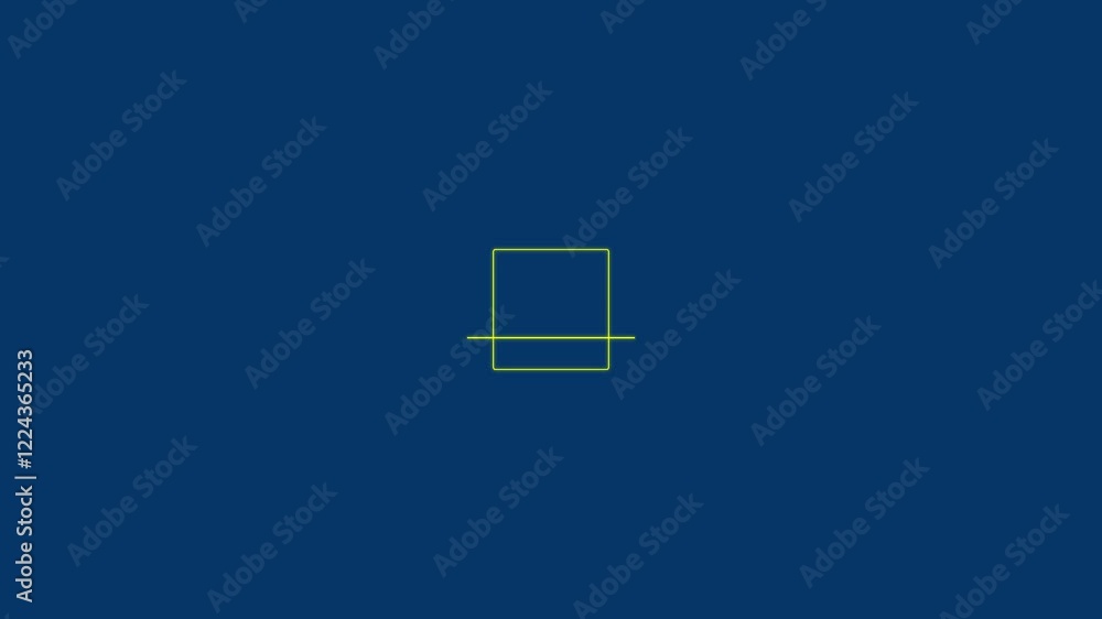 Poster scanning icon animation .scanning the qr code icon animation,