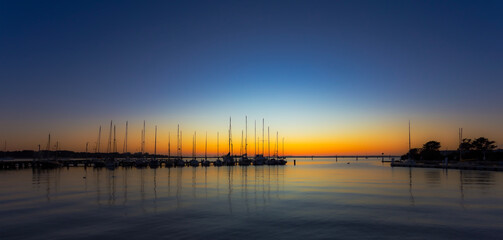 Sunrise at Hastings, Victoria