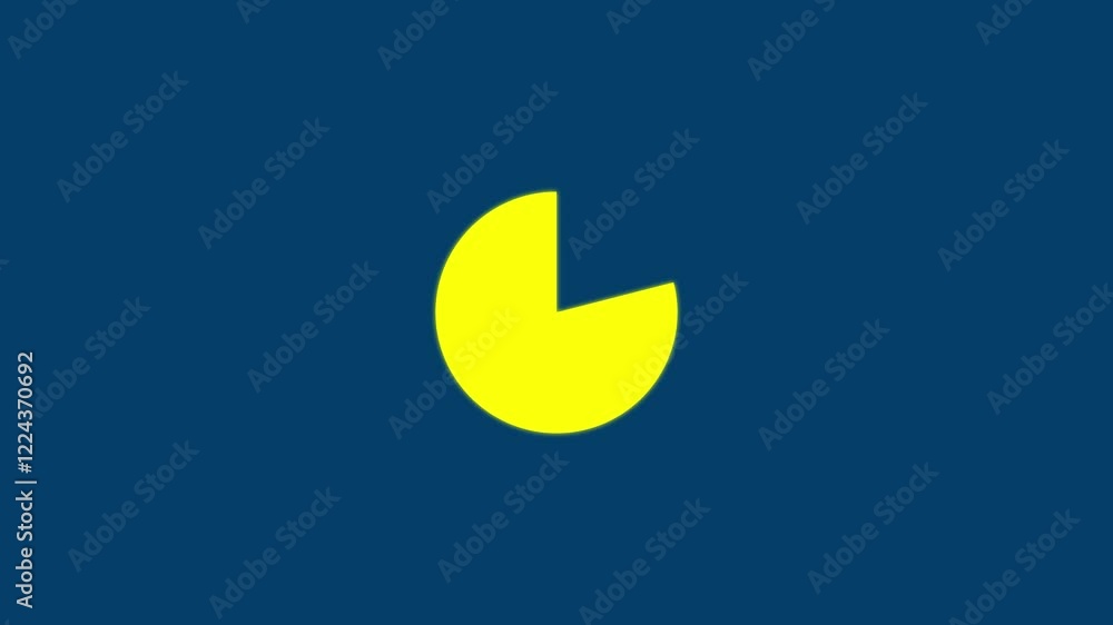 Poster pie circle chart graph collection.chart pie charts.